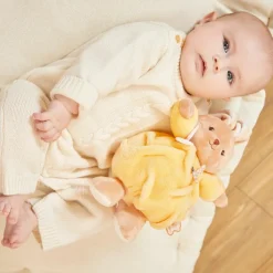 Clearance Peluche Patapouf Lapin jaune (17 cm) Petite Peluche (< 20 Cm)