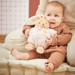 Hot Peluche Patapouf Lapin rose (17 cm) Petite Peluche (< 20 Cm)