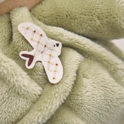 Peluche Patapouf Ours vert (17 cm) Petite Peluche (< 20 Cm)