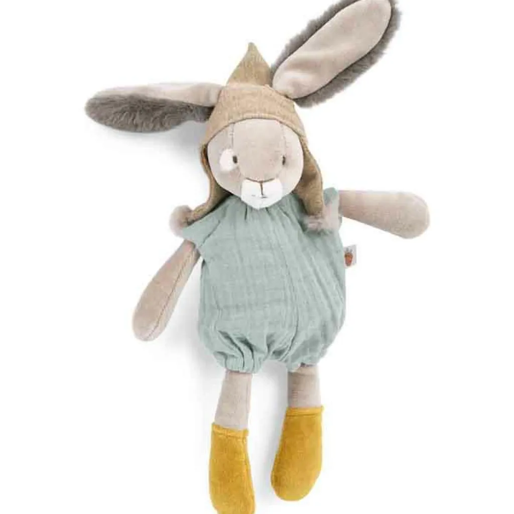 Outlet Peluche Petit lapin sauge Trois petits lapins (30 cm) Peluche Moyenne (20-59 Cm)