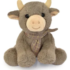 Clearance Peluche petite vache foulard (14 cm) Petite Peluche (< 20 Cm)