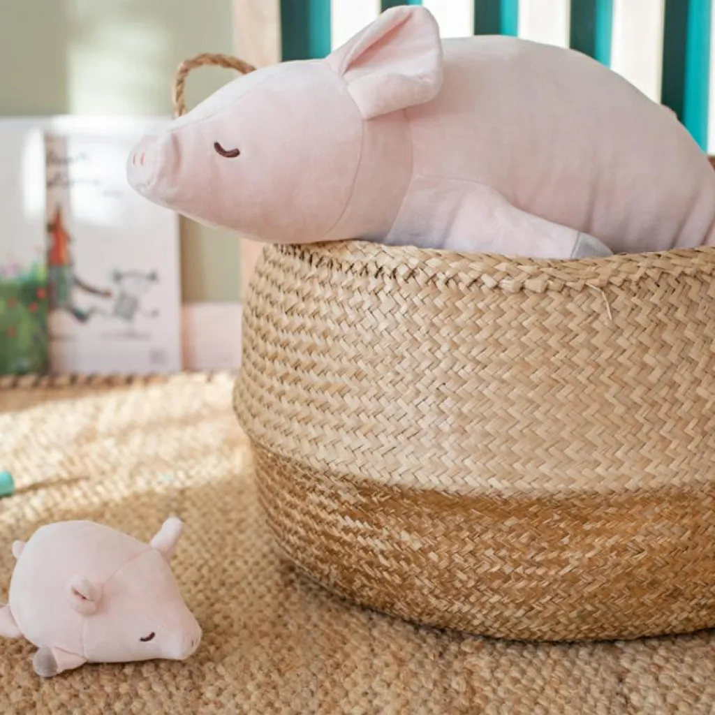 Best Peluche Pinkie le cochon (55 cm) Peluche Moyenne (20-59 Cm)