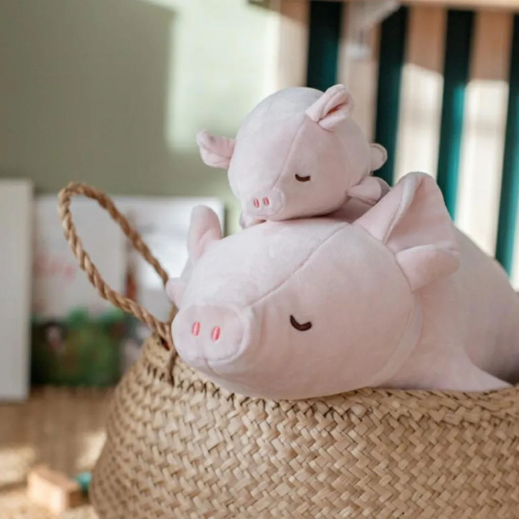 Best Peluche Pinkie le cochon (55 cm) Peluche Moyenne (20-59 Cm)