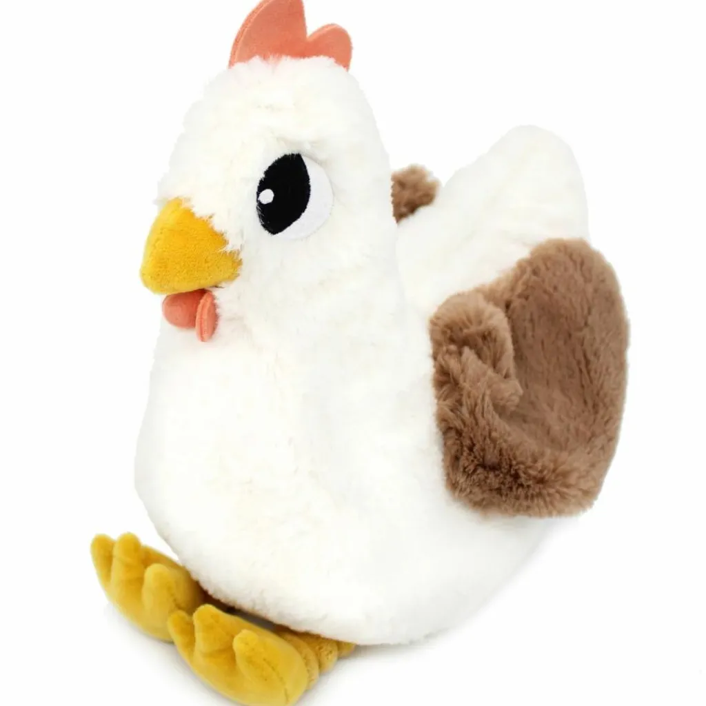 Outlet Peluche Pioupiou maman et bébé Les Ptipotos Blanc (32 cm) Peluche Moyenne (20-59 Cm)