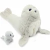 Hot Peluche Ploufou maman et bébé Les Ptipotos (35 cm) Peluche Moyenne (20-59 Cm)