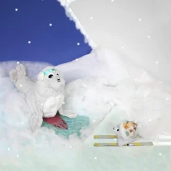 Hot Peluche Ploufou maman et bébé Les Ptipotos (35 cm) Peluche Moyenne (20-59 Cm)