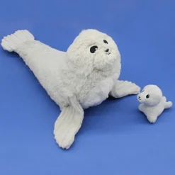 Hot Peluche Ploufou maman et bébé Les Ptipotos (35 cm) Peluche Moyenne (20-59 Cm)