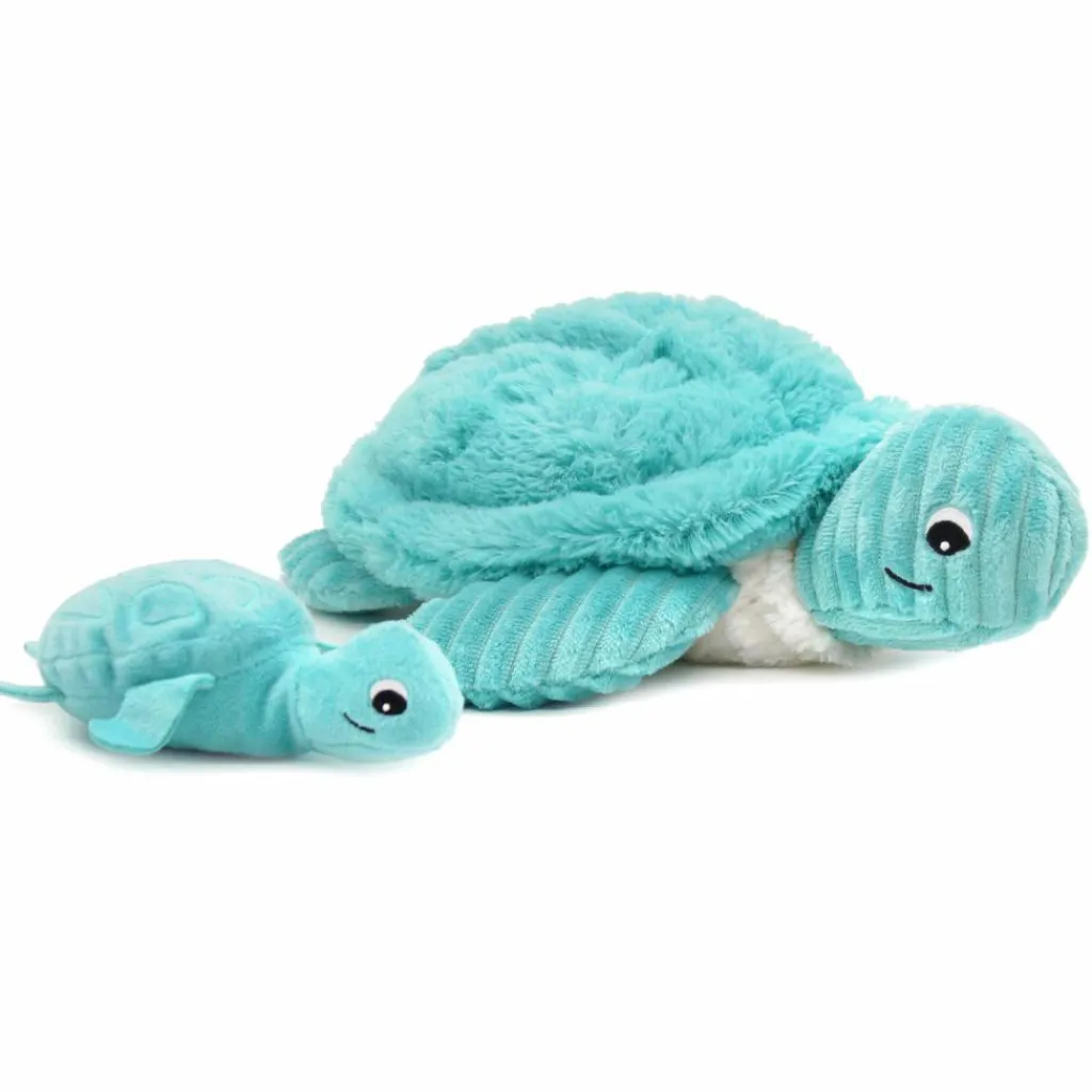 Discount Peluche Sauvenou maman et bébé Les Ptipotos Aqua (29 cm) Peluche Moyenne (20-59 Cm)