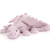 Best Peluche Scrumptious dragon lavande (50 cm) Peluche Moyenne (20-59 Cm)