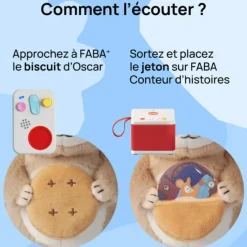 Sale Peluche sonore loir Au Dodo Mon Oscar ! Conteuse
