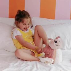 Hot Peluche Speedou l'escargot maman et bébé rose (25 cm) Peluche Moyenne (20-59 Cm)