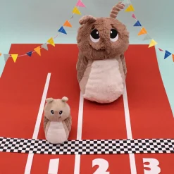 Discount Peluche Speedou l'escargot maman et bébé brun (25 cm) Peluche Moyenne (20-59 Cm)