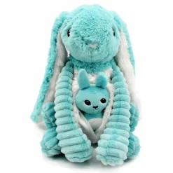 Online Peluche Toudou maman et bébé Les Ptipotos Aqua (25 cm) Peluche Moyenne (20-59 Cm)