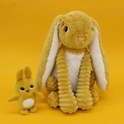 Online Peluche Toudou maman et bébé Les Ptipotos Moutarde (25 cm) Peluche Moyenne (20-59 Cm)