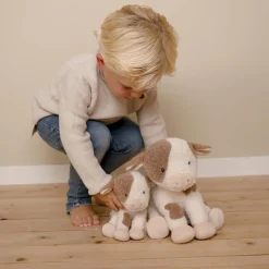 Peluche Vache Little Farm (17 cm) Petite Peluche (< 20 Cm)