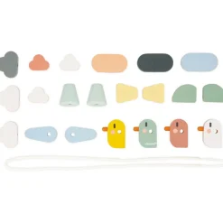 Clearance Perles à enfiler Oiseaux Sweet Cocoon (21 pièces) Jouet À Encastrer