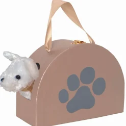 Outlet Petit chien avec son sac Peluche Moyenne (20-59 Cm)