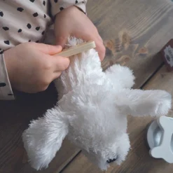 Outlet Petit chien avec son sac Peluche Moyenne (20-59 Cm)