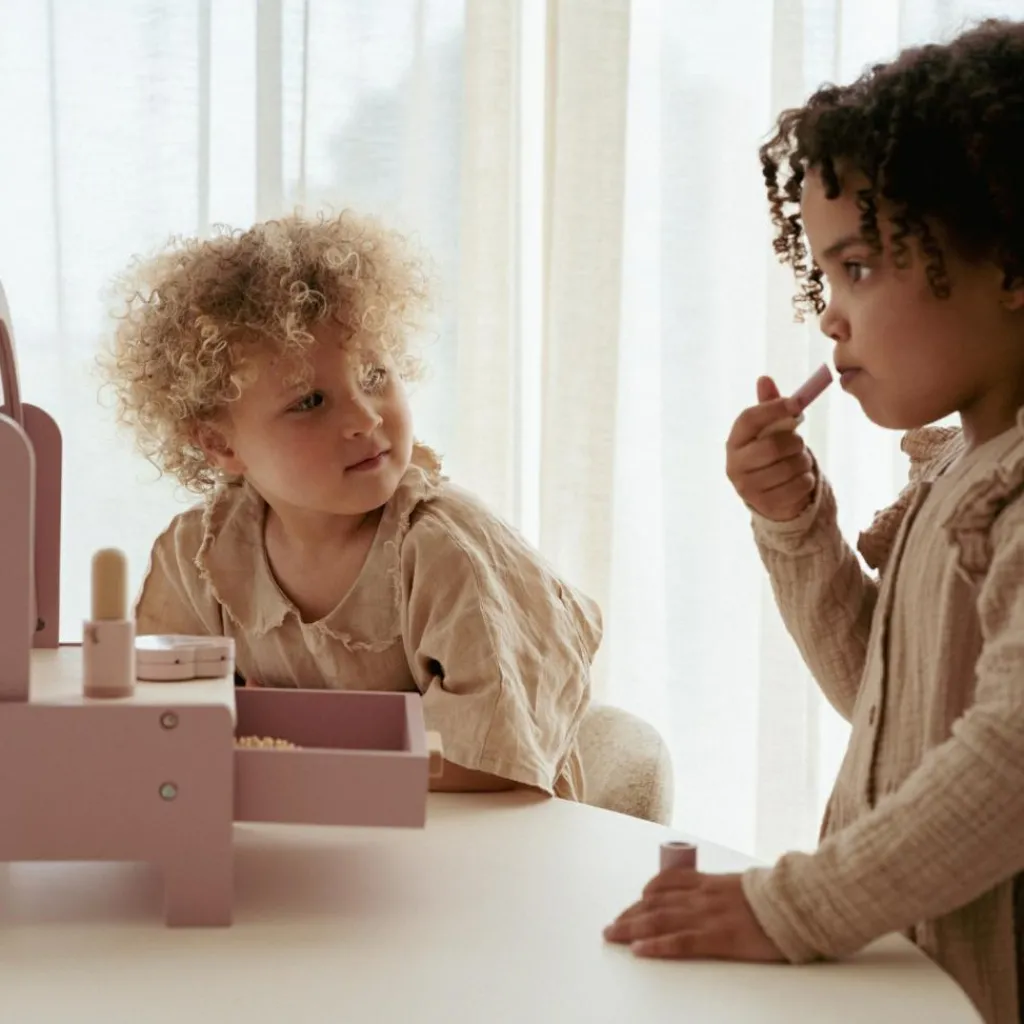 New Petite coiffeuse en bois FSC Coin Beauté / Barbier