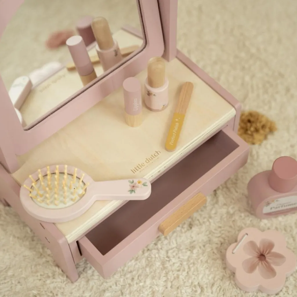 New Petite coiffeuse en bois FSC Coin Beauté / Barbier