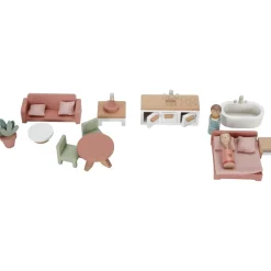 Clearance Petite maison de poupée en bois Maison De Poupée Et Univers De Jeu