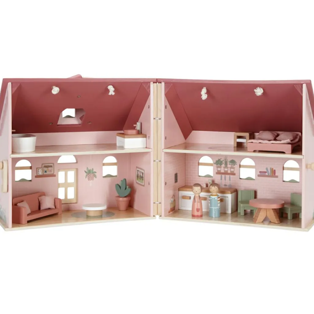 Clearance Petite maison de poupée en bois Maison De Poupée Et Univers De Jeu