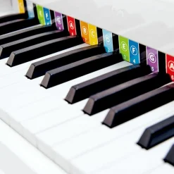 Piano à queue électronique Deluxe blanc Instrument De Musique