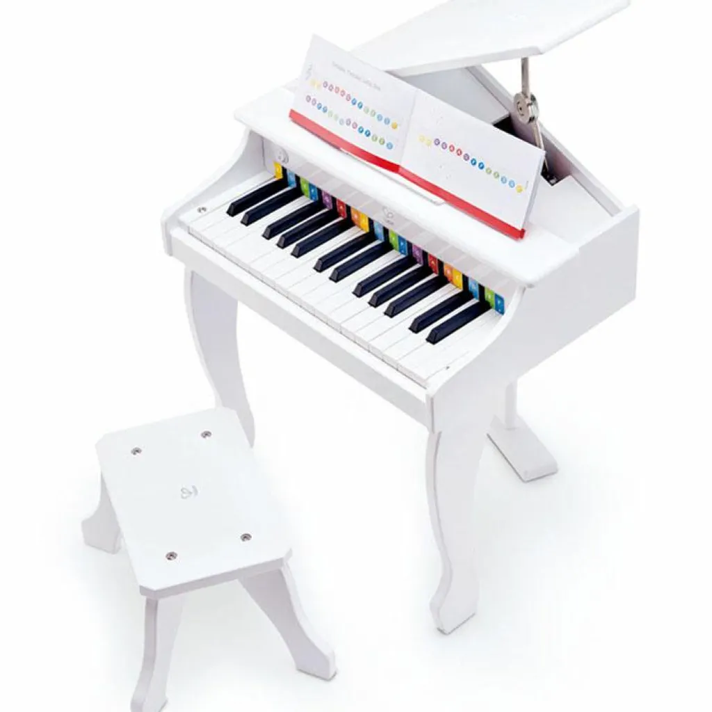 Piano à queue électronique Deluxe blanc Instrument De Musique