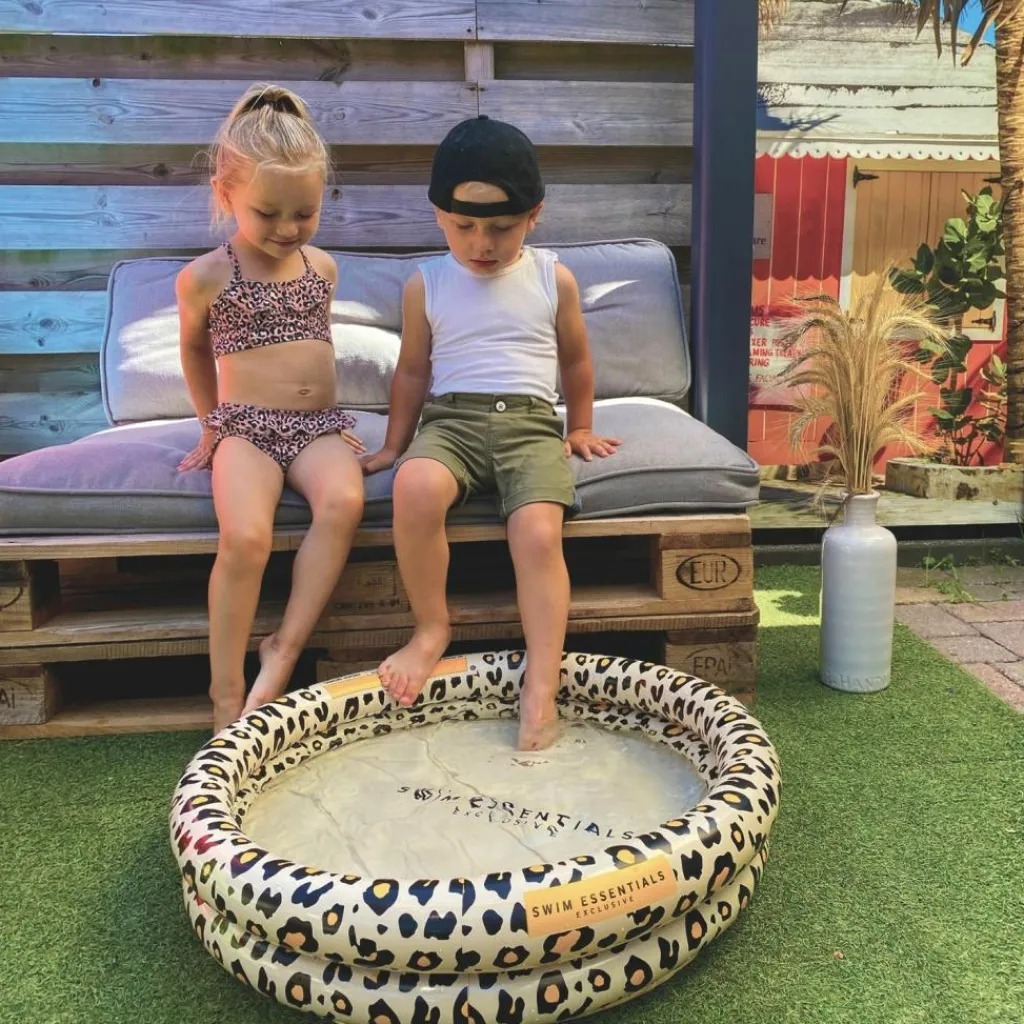 Discount Piscine bébé Léopard beige (60 cm) Enfant Piscine Enfant