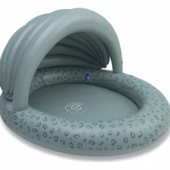 Piscine enfant avec auvent Léopard vert (100 cm) Enfant Piscine Enfant