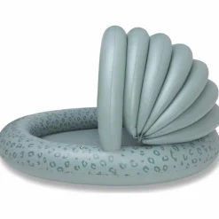 Piscine enfant avec auvent Léopard vert (100 cm) Enfant Piscine Enfant
