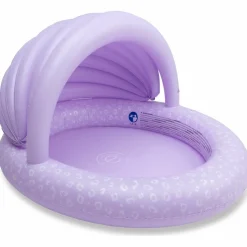 Best Piscine enfant avec auvent Léopard lila (100 cm) Enfant Piscine Enfant