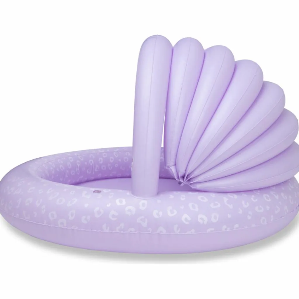 Best Piscine enfant avec auvent Léopard lila (100 cm) Enfant Piscine Enfant