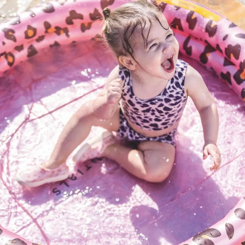 Best Piscine enfant Léopard rose et doré (100 cm) Enfant Piscine Enfant