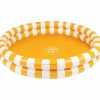 Discount Piscine enfant rayé blanc-jaune (102 cm) Enfant Piscine Enfant