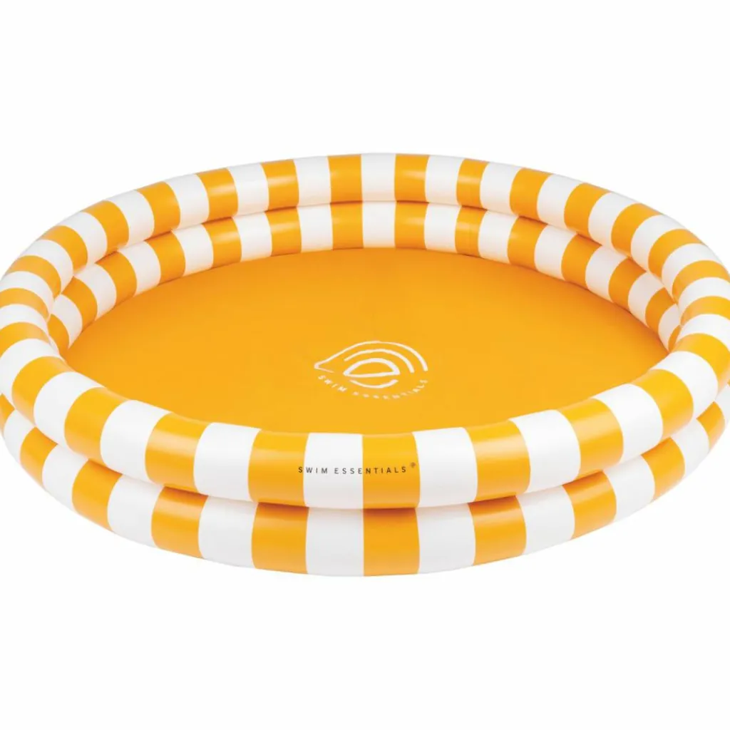Discount Piscine enfant rayé blanc-jaune (102 cm) Enfant Piscine Enfant
