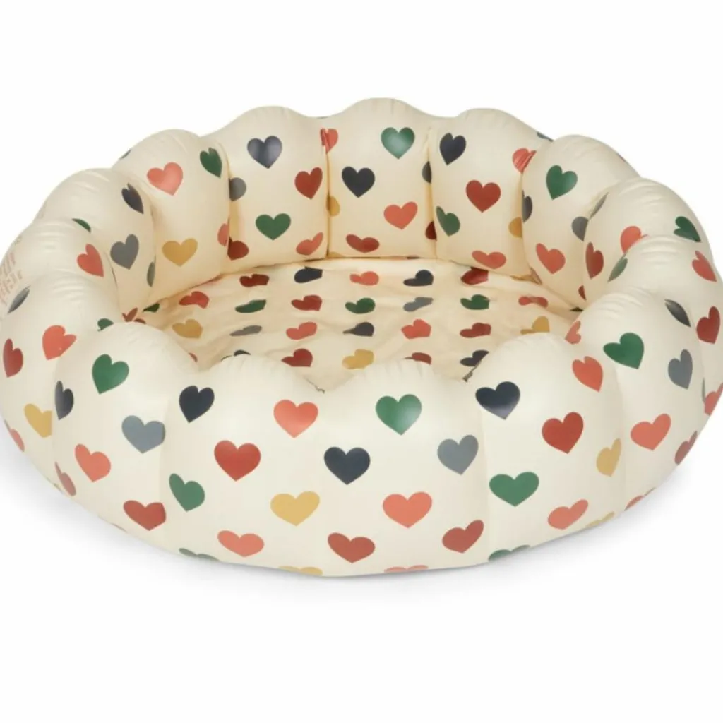 Sale Piscine gonflable Bon Coeur coloré (90 x 25 cm) Enfant Piscine Enfant