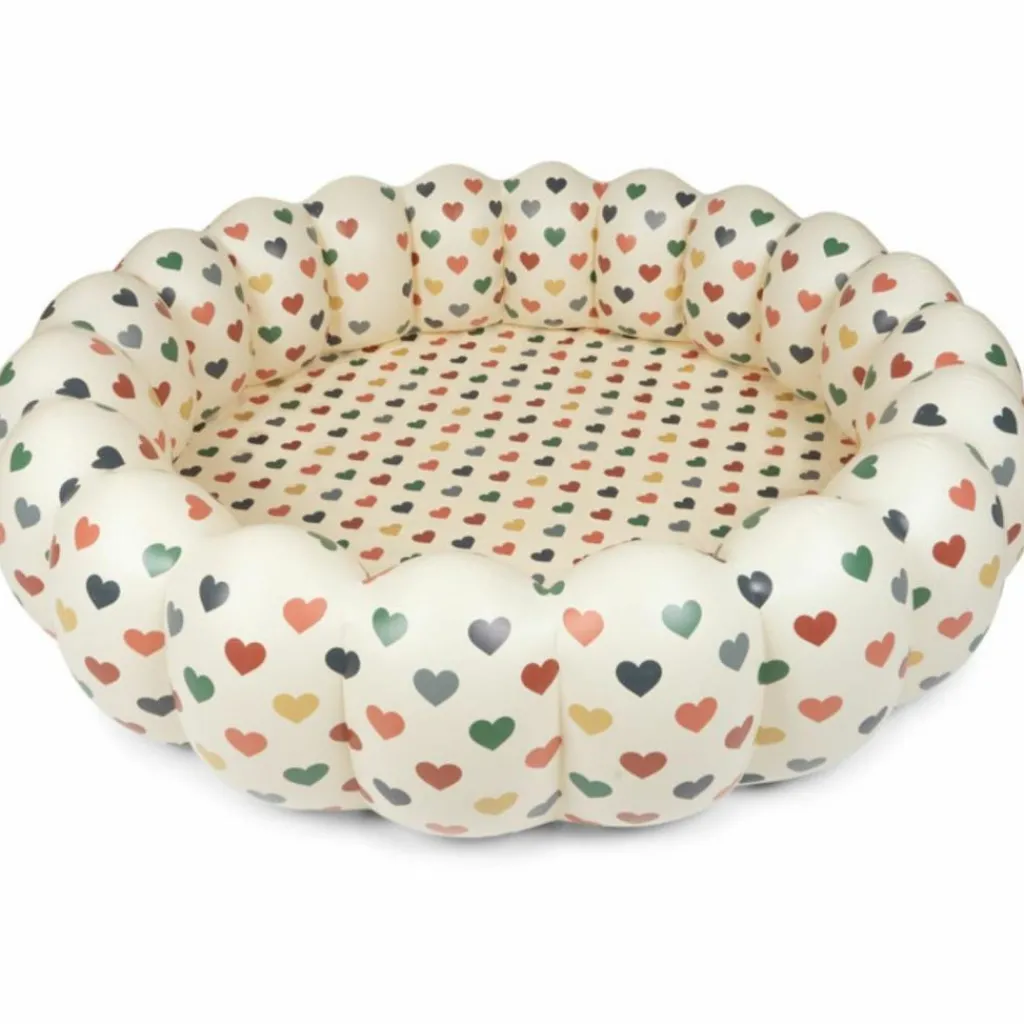 Piscine gonflable Bon Coeur coloré (160 x 45 cm) Enfant Piscine Enfant