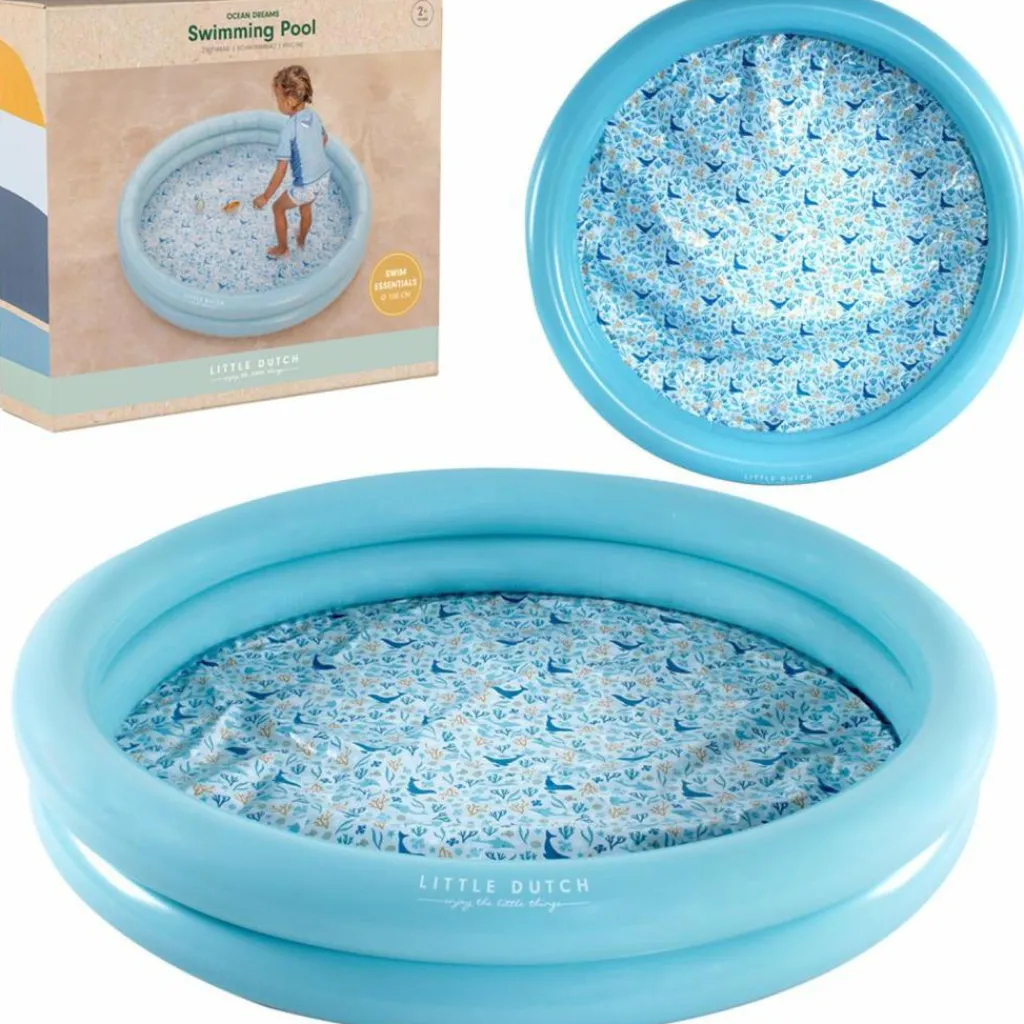 Clearance Piscine gonflable Ocean Dreams Blue (150 cm) Enfant Piscine Enfant