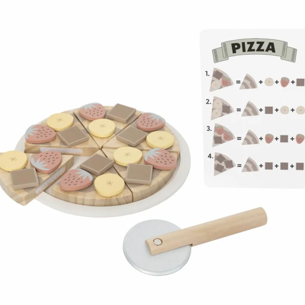 Discount Pizza dessert en bois Dînette Et Aliments Factices