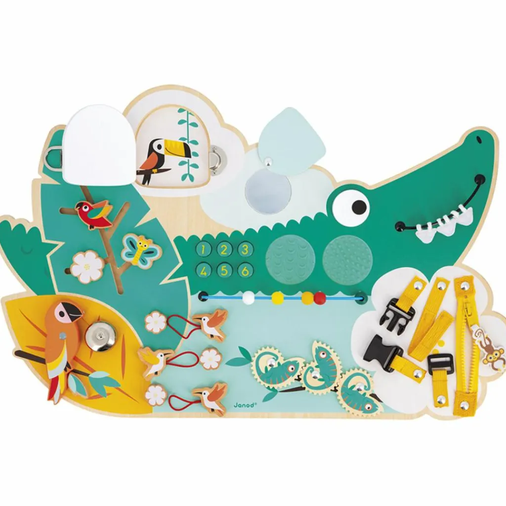 Online Planche d'activités Croco Tropik Jouet D'Activités À Suspendre
