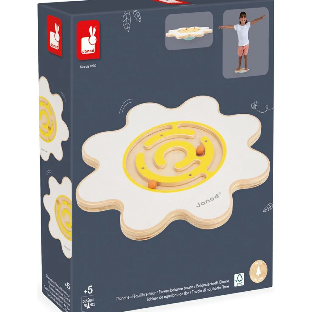 Online Planche d'équilibre en bois Fleur Sweet Cocoon Parcours De Motricité