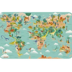 Planisphère magnétique Dino (50 pièces) Jeu Magnétique