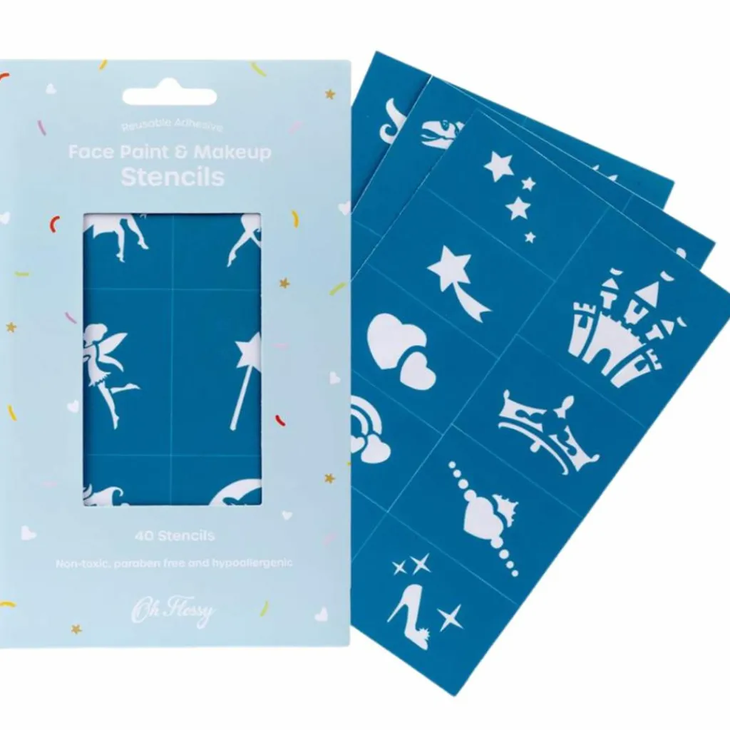 New Pochoirs de maquillage (6 planches) Accessoires De Déguisement