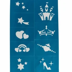 New Pochoirs de maquillage (6 planches) Accessoires De Déguisement