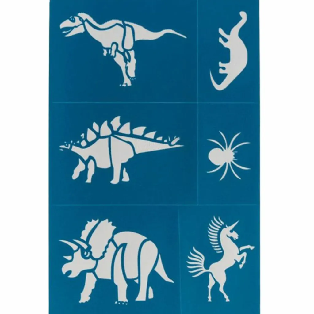 New Pochoirs de maquillage (6 planches) Accessoires De Déguisement