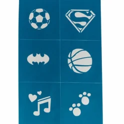 New Pochoirs de maquillage (6 planches) Accessoires De Déguisement