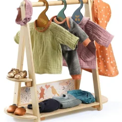 New Portant à vêtement Pomea pour poupée Accessoires Poupée