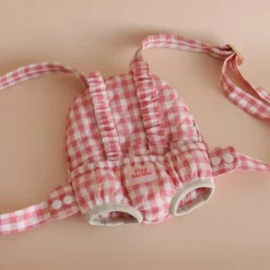 Outlet Porte bébé pour poupée Vichy Rose Accessoires Poupée