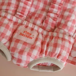 Outlet Porte bébé pour poupée Vichy Rose Accessoires Poupée